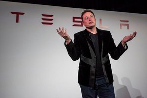 Tesla Model Y party puts Musk back in the spotlight