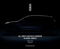 Lincoln to unveil Corsair crossover at New York auto show
