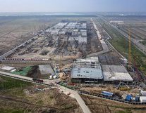 Tesla's China plant takes shape as key to Musk's future ambitions