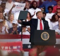 Trump says China 'broke' trade deal as Liu heads to Washington